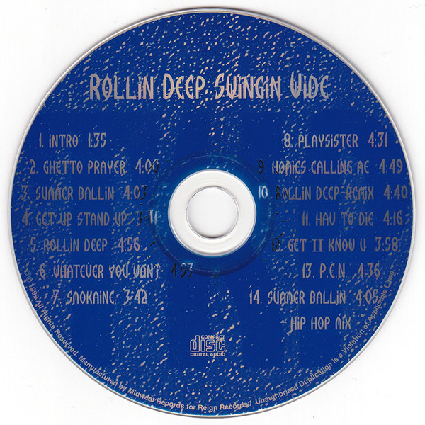 Rollin Deep Swingin Wide by Texas King Pins (T.K.P.) (CD 1997 